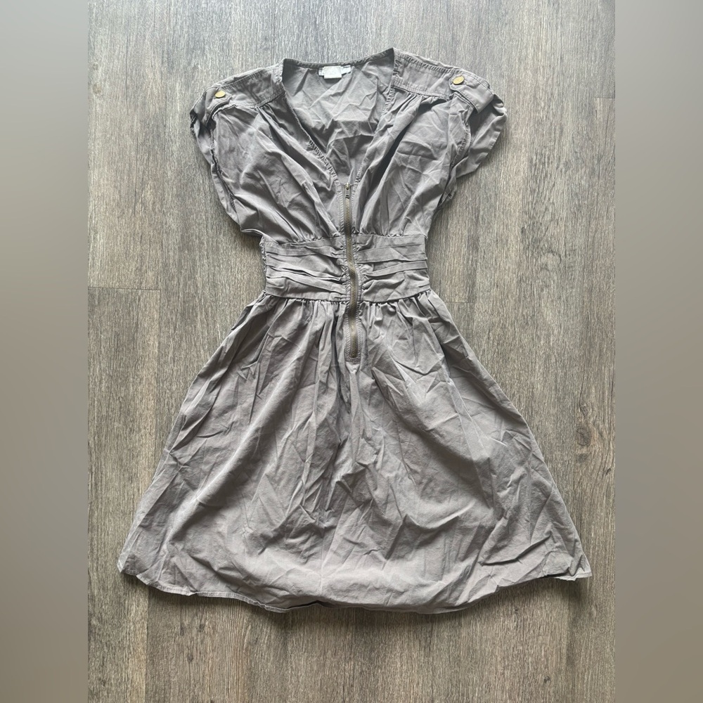 Bar III Charcoal Mini Dress